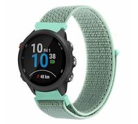 Nylon Strap for Garmin Vivoactive 5/Vivomove 3 Strap/Vivomove HR Strap, 20mm Silicone Bracelet Replacement Band for Vivomove LUXE/Vivomove Sport/Vivomove Trend (Green)