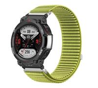 Nylon Strap for Watch Strap Band For Garmin Fenix 5 6 7 8 6S Pro 7s 6X Pro 5X Plus Quick Release Stretchy Braided Adjustable Sport Loop trail Loop 20 22 26mm (Green, Garmi Approach S60/S62)