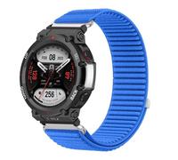 Nylon Strap for Watch Strap Band For Garmin Fenix 5 6 7 8 6S Pro 7s 6X Pro 5X Plus Quick Release Stretchy Braided Adjustable Sport Loop trail Loop 20 22 26mm (Royal Blue, Garmin Fenix 6X)