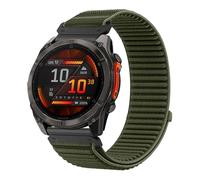 Nylon Straps for Fenix 8 51mm, 26mm Nylon Loop Soft Fabric Wristband Quick Release Band Sport Strap for Fenix 7X/FENix 7X Pro/FEnix 6X/6X Pro/FEnix 3/3 HR/Epix PRo 51mm/Tactix Delta Solar/Instinct 2X