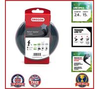 Nylon Strimmer Line 2.4mm x 15m for Heavy-Duty Vegetation Maintenance