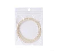 Nylon Strings for Classical Guitar with Silver Plated Wound Low Strings - Resistant Coating for Durability 6pcs