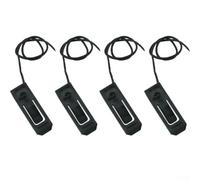 Nylon Surf Fin Clips 4pcs Black Set Nylon Surf Fin Clips 4pcs
