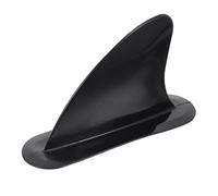 Nylon Surfboard Fin 4 Inch Black Tail Rudder for Surfboard | Balanced Medium Template, Water Flex, Quick Turns and Strong Hold, for Paddle Board Use
