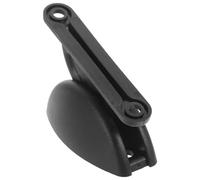 Nylon T-Shaped Door Retaining Catch Holder for Camper Rv Doors | Black Smooth Surface, Wall and Door Mounting, Prevents Swinging, Modern Hardware for Parked Campsite and Cargo Trailers