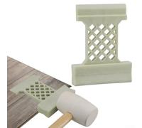 Nylon Tapping Block Designed for Use in Laminate Floor Installation Where Groove Alignment Is Critical for Fit (A)