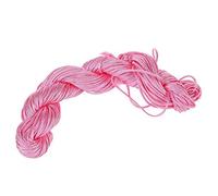 Nylon Thread Chinese Knot Cord 1mm Bracelet Thread String Rope Beading Macrame Rattail 25M Bracelet Braided String Light Pink Eco-Friendly and Practical Useful