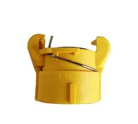 Nylon Threaded Coupling, Fine/Coarse Thread Sandblasting Hose Connector, NPT & UNC Thread, Durable Nylon Material (1-1/2"NPT)