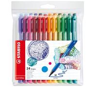 Stabilo pointMax Green,Light Green,Orange,Pink,Purple,Red,Yellow 24pc(s) fineliner