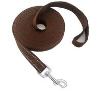 Nylon Training Dog Leash for Small Medium Dogs, 15ft 20ft 30ft 50ft 100ft Reflective Long Leash Dog/Puppy Lead for Obedience Recall Training, Camping