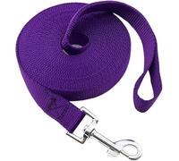 Nylon Training Dog Leash for Small Medium Large Dogs, 15ft 20ft 30ft 50ft 100ft Long Leash Dog/Puppy Lead for Obedience Recall Training, Camping