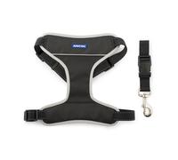 Nylon Travel & Exercise Harness Black Small 37-58cm