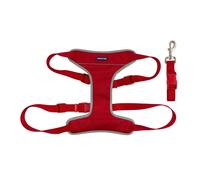 Nylon Travel & Exercise Harness Red Extra Large 68-116cm