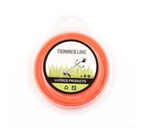 Nylon Trimmer Line, 15m x 2mm Round String, Strong Cutting Wire for Electric Grass for STRIMMERS, Garden Replacement Spool Refill for Lawn Care