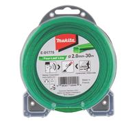 Makita E-01775 Green Wire Cloverleaf Brush Cutter String Trimmer 2.0mm30m