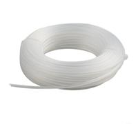 Nylon Trimmer Line String Replacement Cord for Garden Lawn Mower String Trimmer Grass Cutter 20M Length 1.6MM 2.0MM Diameter Transparent White(2.0mm)