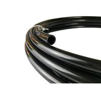 Nylon Tubing 3/8 inch ID Pneumatic Hose Tube Pipe 1/2" OD for Air Brake System Or Fluid Transfer Black, 10 feet