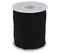 Nylon Twine Cord Thread String for Necklace Bracelet Jewelry Making Crafting Accessories (Black, 2mm-98feet)