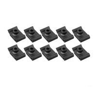 Nylon U Nut, Front Liner Clip, Mudguard Mounting Grommet, Wheel Housing U Nuts, Replacement Fastener, 20Pcs Car Body Clip