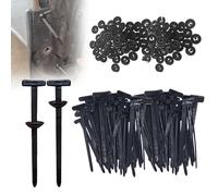 Nylon Universal Cable Tie Buckle, 50/100Pcs Heavy Duty Self-Locking Nylon Zip Ties Holder, Cable Ties for Car, Multipurpose Plastic Cable Ties Tool for Car Daily Repair (100Pcs)