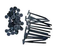 Nylon Universal Cable Tie Buckle, Heavy Duty Self-Locking Nylon Zip Ties Holder, Durable Multipurpose Cable Ties Tool for Car Daily Repair (100PCS)