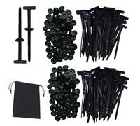 Nylon Universal Cable Tie Buckle,Heavy-Duty Self-Locking Zip Ties for Car (100PCS)