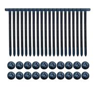 Nylon Universal Cable Tie Buckle, Multipurpose Cable Tie Holder, 20/50/100PCS Heavy Duty Self-Locking Nylon Zip Ties Clips, Plastic Cables Ties Tool for Car Daily Repair (20PCS)