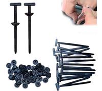 Nylon Universal Cable Tie Buckle,Multipurpose Plastic nylon Cable Ties Tool,Heavy Duty Self Locking Black Nylon Zipties,Round button Head zip Tie UV Resistant Zip Ties for Car Daily Repair(100pcs)