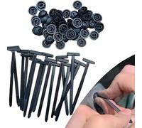 Nylon Universal Cable Tie Buckle, UV Resistant Black Zip Ties Small Cinch Strap,Heavy Duty Self Locking Zip Ties Holder,Suitable Plastic Cable Tool for Car Daily Repair