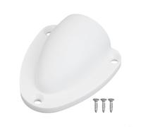 Nylon Vent Cover for Effective Splash Protection and Cable Routing in Harsh Conditions (Small White)