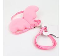 Nylon Walking Harness with Pull Cord for Ducks, Geese & Chickens - Breathable & Robust for Outdoor Activities and Training (Pink)