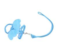 Nylon Walking Harness with Pull Cord for Ducks, Geese & Chickens - Breathable & Robust for Outdoor Activities and Training (Blue)