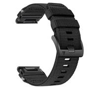 Nylon Watch Bands For Fenix 7X/6X/5X/Enduro 2, Quick Fit 26mm Adjustable Woven Nylon Sports Wrist Strap with Stainless Steel Clasp for Tactix 7 Pro