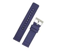 Nylon Watch Bands Quick Release Wrist Straps 18mm 20mm 22mm Replacement Wristban(Blue,20mm)