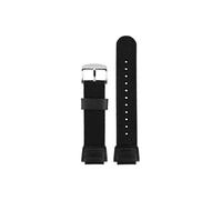 Nylon Watch Strap 18mm Fit for Casio A1200 AE1300 A158 A159 F91W F84 W735 AQ-S800 AEQ-110 W-218H Men Sport Watchband(Black Silver)