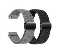 Nylon Watch Strap 22 mm Elastic Bracelet with Magnetic Clasp for Samsung Galaxy Watch 3 45 mm/Galaxy Watch 46 mm/Gear S3 Classic/Frontier/Vivoactive 4, Smartwatches Bracelet for Men and Women, 22mm