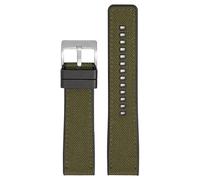 Nylon Watch Strap, Canvas Rubber Strap 20/22/24mm Quick Release Waterproof Watchband Men Military Replace Bracelet Band Adjustable Straps (G,22mm)