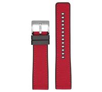 Nylon Watch Strap, Canvas Rubber Strap 20/22/24mm Quick Release Waterproof Watchband Men Military Replace Bracelet Band Adjustable Straps (D,22mm)