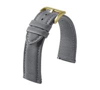 Nylon watch strap Double-sided Nylon Watch Strap, Quick-release Canvas Band 20mm 22mm, Men's Watchband(Gray 1,20mm)
