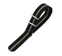 Nylon watch strap Nylon Watch Band Replacement Strap 18mm 19mm 20mm 22mm Quick Release Men Women Universal(BLACK KHAKI,18mm)