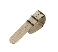 Nylon watch strap Stainless steel Strap for Redmi Watch 5/4 Metal Bracelet Accessories for Xiaomi Mi Band 9 Pro/Miband 8 Pro Replaceable Wristband(Khaki,18mm)