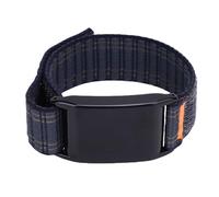 Nylon Watch Strap, Sturdy PC Abrasion Resistant Adjustable Decorative Replacement Watch Strap for 5.5-8.7 Inch Wrist (Midnight Blue)