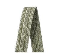 Nylon Webbing 1/2/3/4/5M Polyester Webbing Jacquard Cotton Strap Bag Clothes Backpack Tape Bias Band Ribbon DIY Sewing Accessories(NavyGreen-34mm,1Meter)