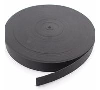 Nylon Welding Torch Protective Sleeve 25FT Abrasion Resistant Sheath for TIG MIG Plasma Hydraulic Hoses and Cables Black