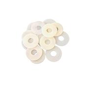 Nylon White Penny Washers Plastic Repair Washer M3 M4 M5 M6 M8 M10 M12 - Pack of 6 (M5 x 15mm)