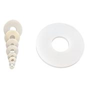Nylon White Penny Washers Plastic Repair Washer M3 M4 M5 M6 M8 M10 M12 - Pack of 6 (M6 x 24mm)
