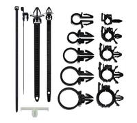 Nylon Wire Cable Management Ties Feature Quick Push in Clip for Effortless Organization in Various Environments Automotive Cable Ties