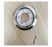 NYMFEA yaoqijie GX53 Lamp Base Holder Fix Led Cabinet Light GX53 Led GX53 Light Socket Fixture 1pc White Chrome Color with Wire Lasting (Color : GX53 Chrome)
