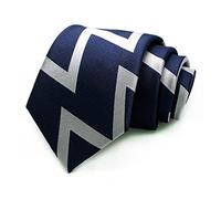 NYMFEA yaoqijie High-end Men's Tie Sea Land And Air Royal Legion Silk Tie 8cm Men's Striped Business Formal Necktie lasting (Color : 02)