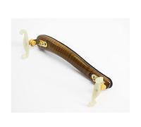 NYMFEA yaoqijie Violin Shoulder Rest Stripes Maple Wood Adjustable 4/4 3/4 1/2 1/4 Shoulder Pad Professional Violin Accessories lasting (Color : Dark Khaki)